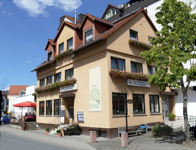 Odenwald-Gasthaus Mümlingstube Die Mümlingstube von außen