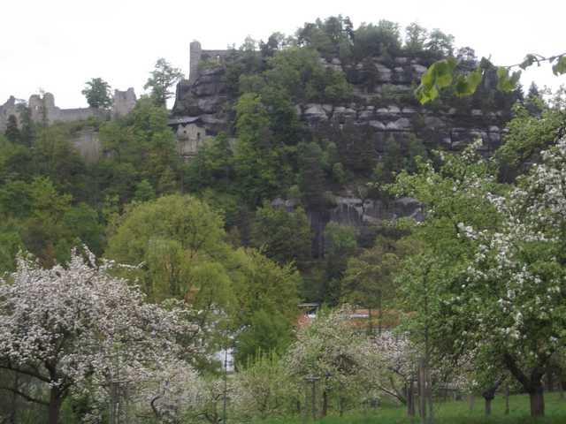 Zittauer Gebirge (Oybin-mit Burgruine )