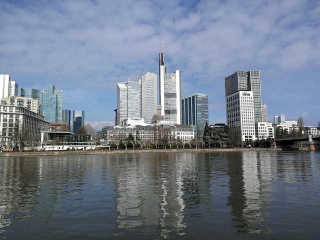 Die City von Frankfurt am Main
