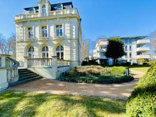 Residenz Bleichröder, WE 16, Apartmentvermietung Sass Villa Bleichröder und rechts Villa Rondell