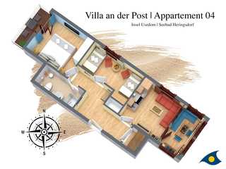 Villa an der Post Whg. 04 Grundriss Villa an der Post App. 04