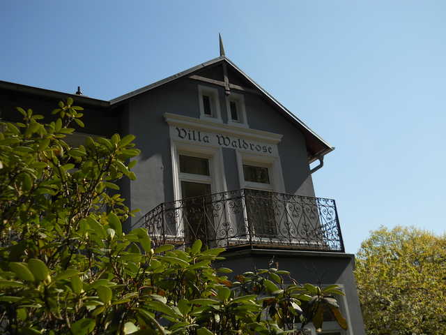 Die Villa Waldrose von außen