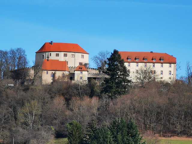Blick auf Schloss Reichenberg