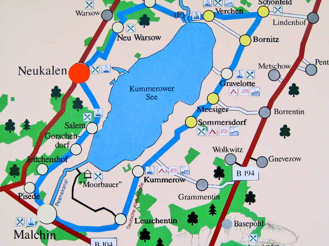 Möglichkeiten rund um den Kummerower See
