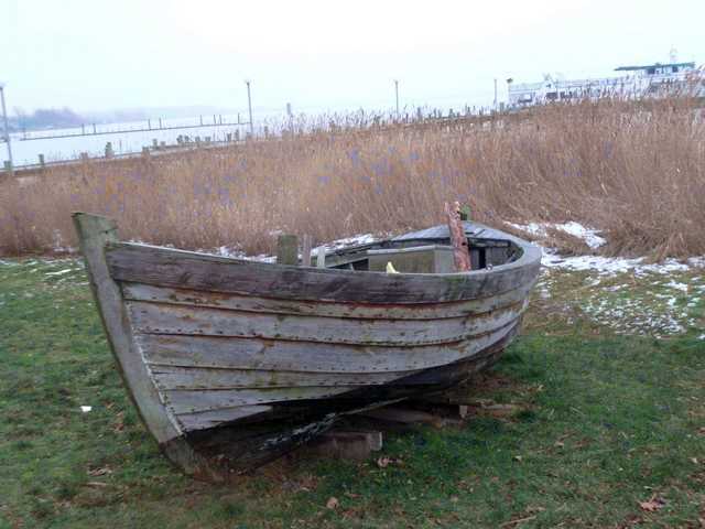 Ein altes Ficherboot