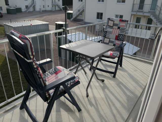 Balkon-Möbel und Wäschetrocken-Utensilie