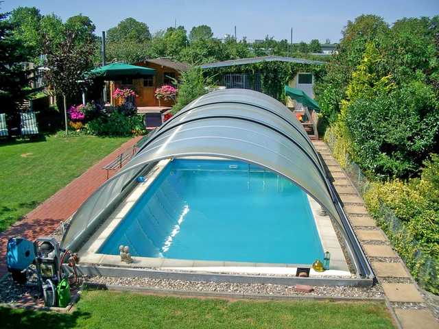 Swimmingpool im Garten zur Mitnutzung
