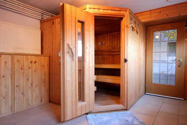 Sauna im Souterrain