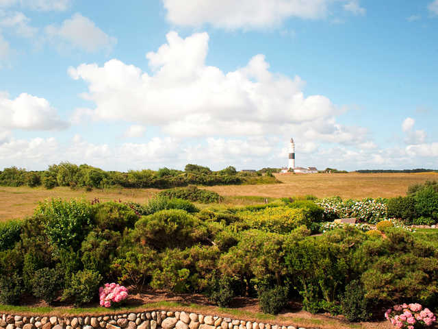 Panoramablick auf den Leuchtturm