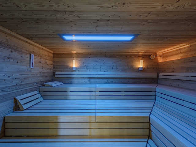 Entspannung in der BIO Sauna