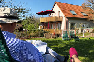Annehill® Ferienwohnungen am Wittenborn Außenansicht mit Balkon