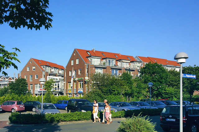 Nordseewelt Nordseegartenpark Beinahe alle Wohnungen mit Balkonen und Balkont...