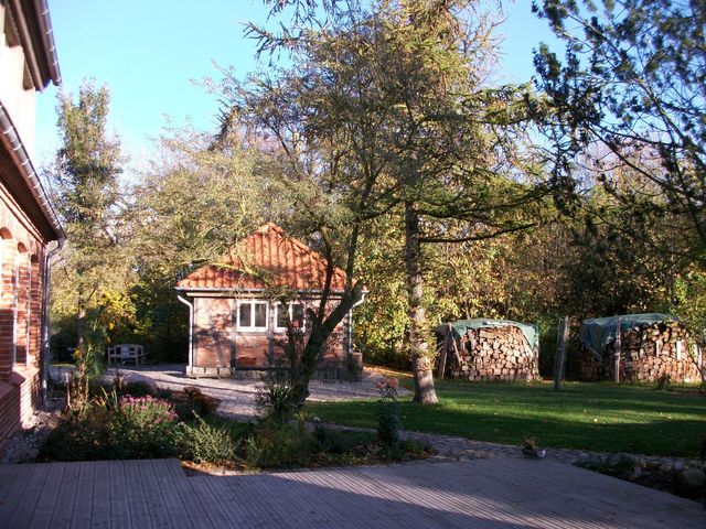 Garten direkt am Landhaus Alt Bukow