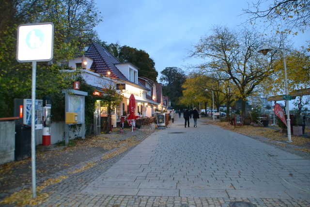 An der Promenade in Sassnitz