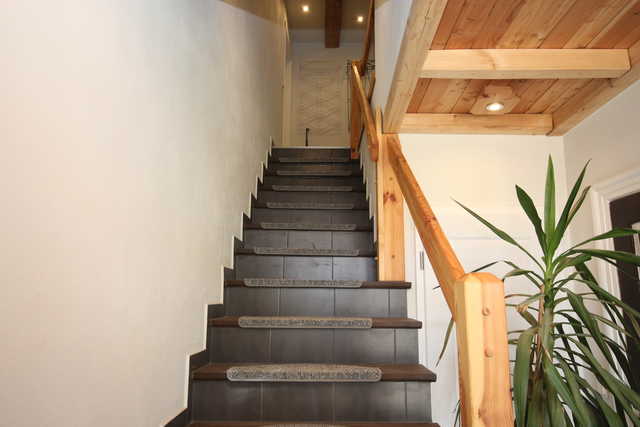 Treppenaufgang zum Appartement