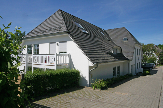 MI: Haus Südstrand Whg. 04 mit Terrasse Hausansicht