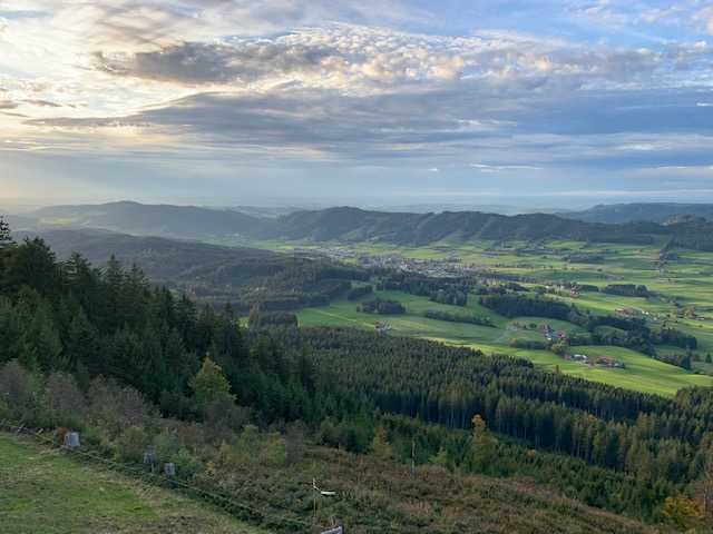 Blick vom Hauchenberg