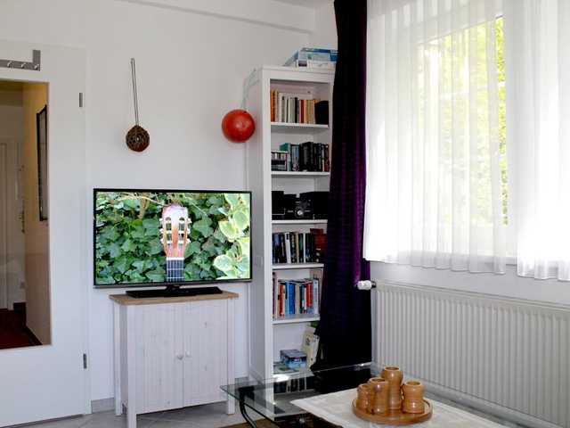 Eismeer Whg.1- Wohnbereich mit TV
