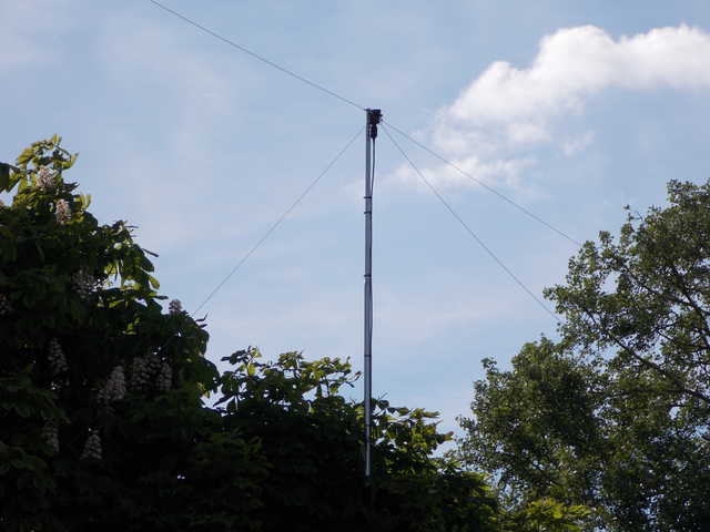 Unser Grundstück - Windom-Antenne