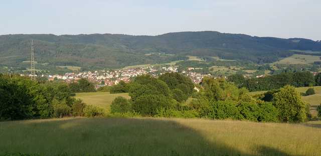 Bilck über Rimbach, Urlaub im Odenwald-Ferienwo...