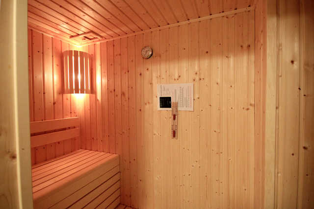 wohnungseigene Sauna
