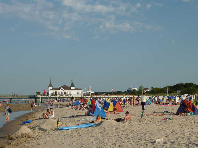 Strandleben in Ahlbeck