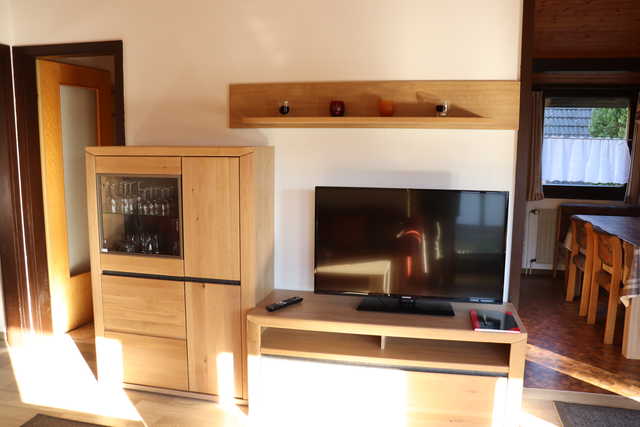 Flachbild TV im Wohnzimmer