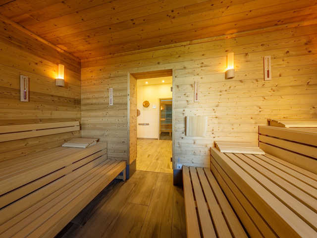 Entspannung in der Finnischen Sauna