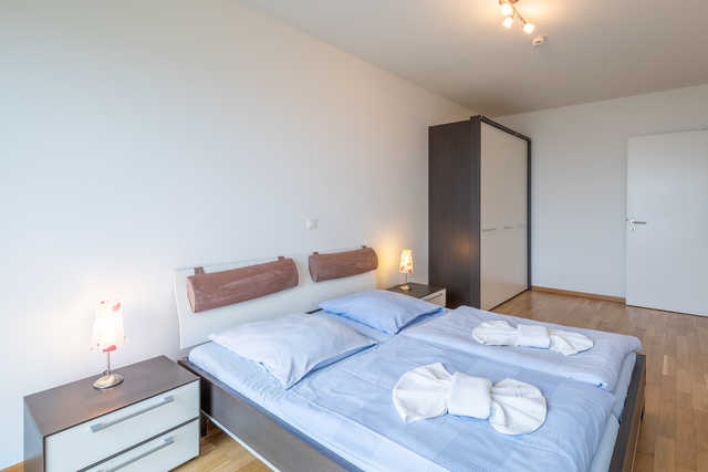 Schlafzimmer 2 mit Doppelbett