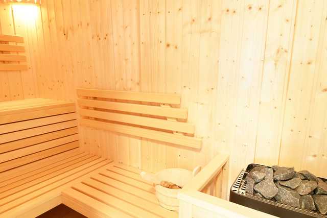 Wohnungseigene Sauna