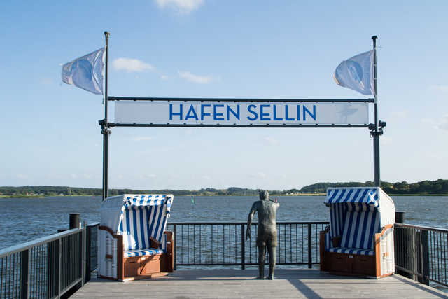Hafen von Sellin