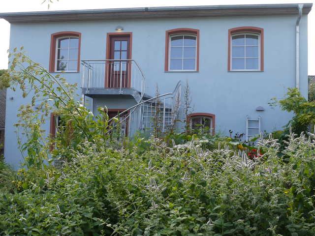 das Hinterhaus von der Gartenseite