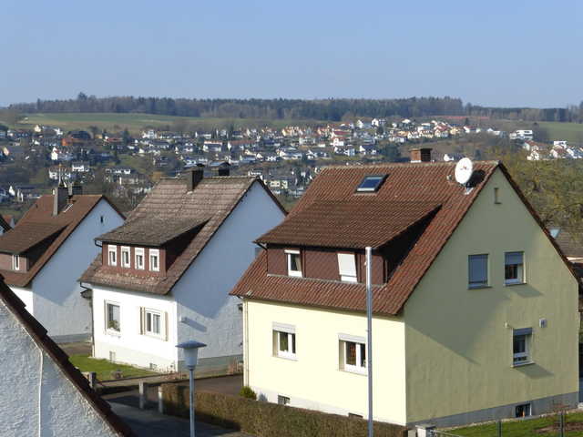 Ausblick über Erbach