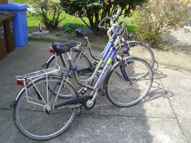 2 Fahrräder können kostenfrei genutzt werden