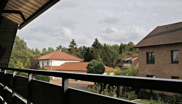 Ferienwohnung mit Südbalkon Blick vom Balkon