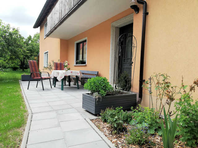 Ferienwohnung Hentschel mit eigener Terrasse