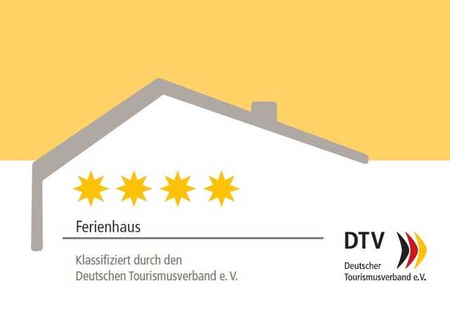 DTV 4 Sterne Klassifizierung Ferienhaus