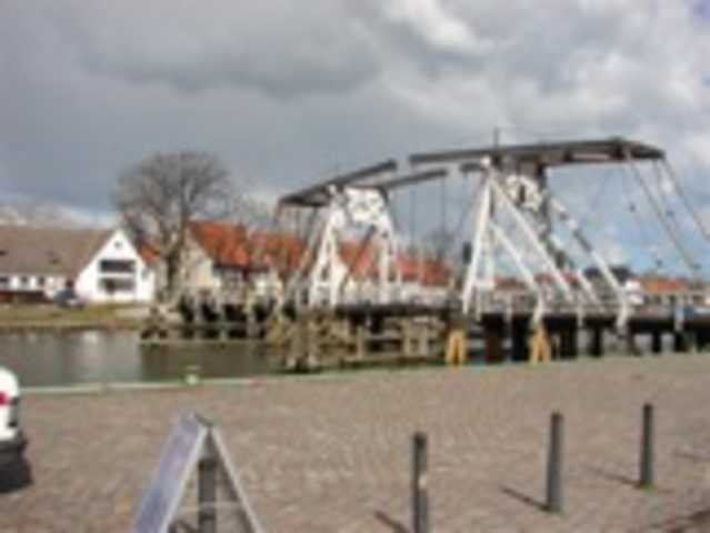 historische Klappbrücke in Greifswald - Wiek
