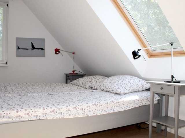 Eismeer Whg.2- Schlafbereich mit Doppelbett