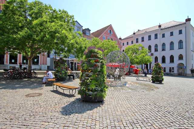 Marktplatz von Waren (Müritz)