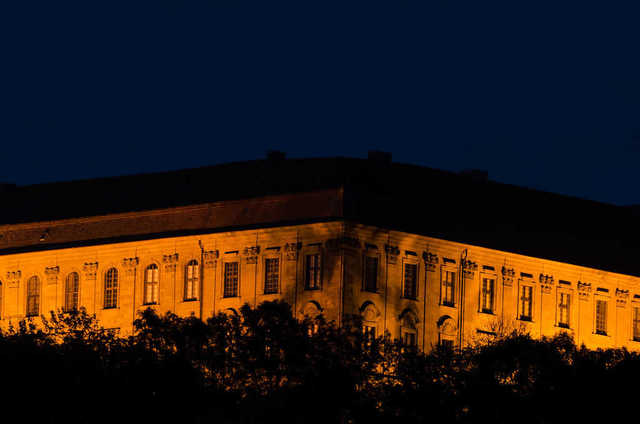 Schloss Schillingsfürst bei Nacht