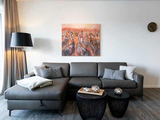 Hafenspitze App.24- gemütliches Sofa im Wohnber...