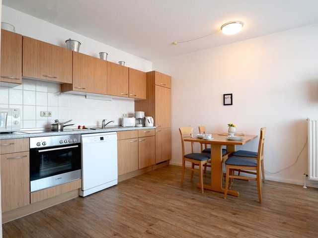 Residenz Haffblick App.32- Essbereich mit Küche...