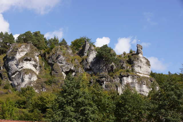 Typische Felsformationen in der Fränksichen Sch...