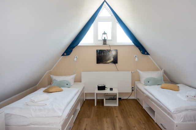 Premiumhaus Bodden Schlafzimmer 3 mit 2 Einzelb...
