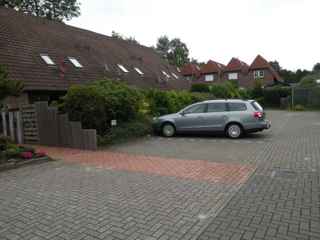 Parkplatz vor dem Haus