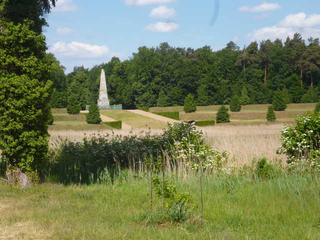 Der Obelisk im Rheinsberger Schlosspark