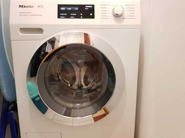Miele Waschmaschine im Haus