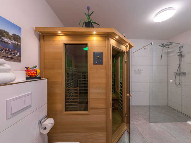 Eigene Sauna im Badezimmer
