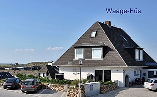 Waage-Hüs 4 Ferienwohnungen mit Meerblick 